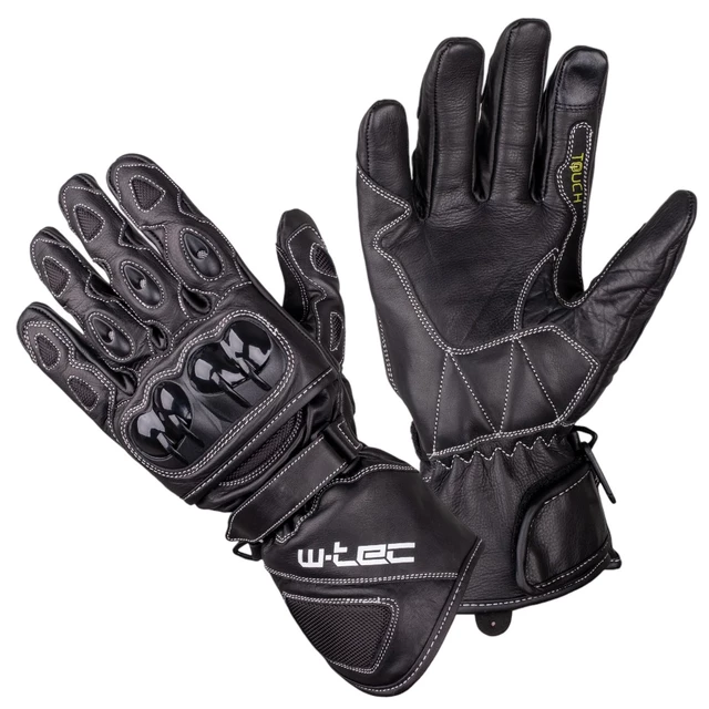 Motorradhandschuhe W-TEC Supreme TWG-171 - schwarz