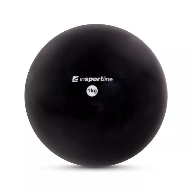 inSPORTline Yoga Ball 1 kg - schwarz