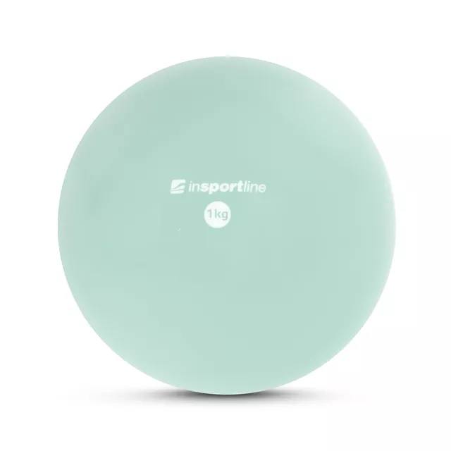 inSPORTline Yoga Ball 1 kg - mentolová