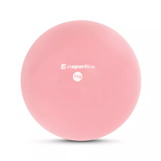 inSPORTline Yoga Ball 1 kg - rosa