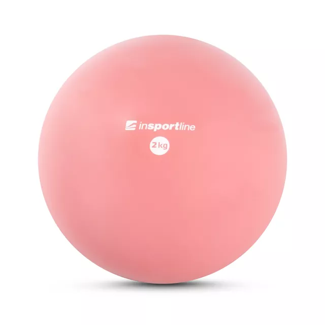 Yoga Ball inSPORTline 2 kg - rosa