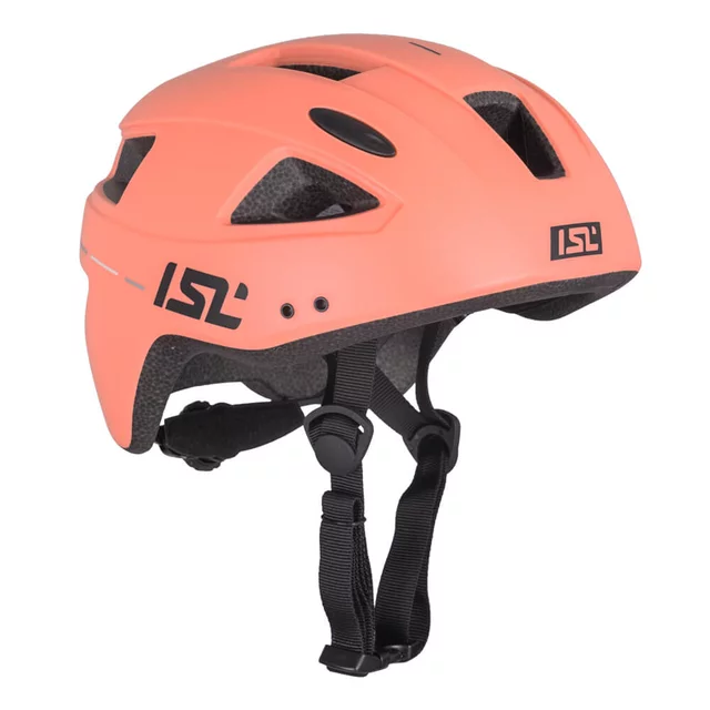 Kinder-Fahrradhelm mit LED-Licht ISL Lumiro - Blush Pink