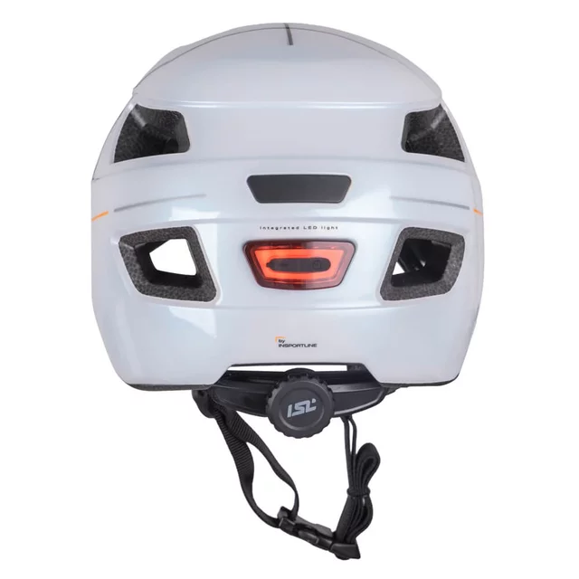 Kinder-Fahrradhelm mit LED-Licht ISL Lumiro - Blush Pink