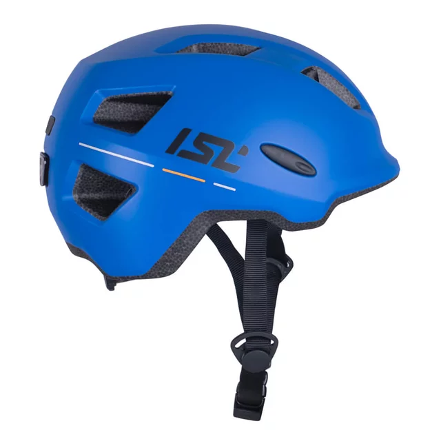 Kinder-Fahrradhelm mit LED-Licht ISL Lumitto - Pearl Weiss