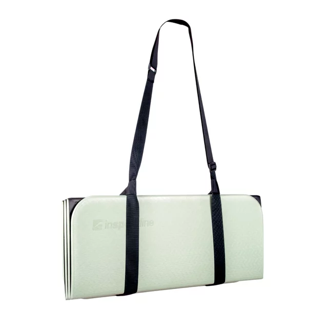 Skládací podložka na cvičení inSPORTline Misette 180x61x0,8 cm - blau-schwarz