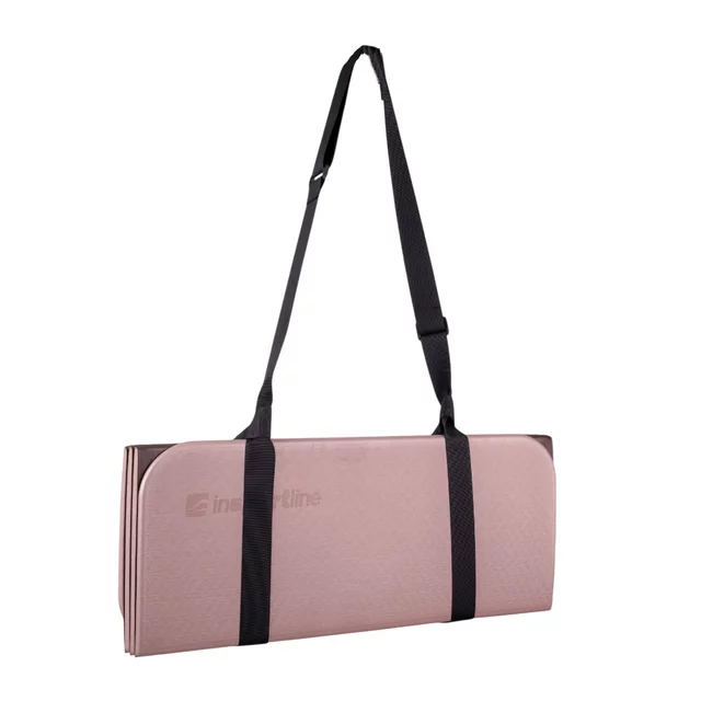 Skládací podložka na cvičení inSPORTline Misette 180x61x0,8 cm - blau-schwarz