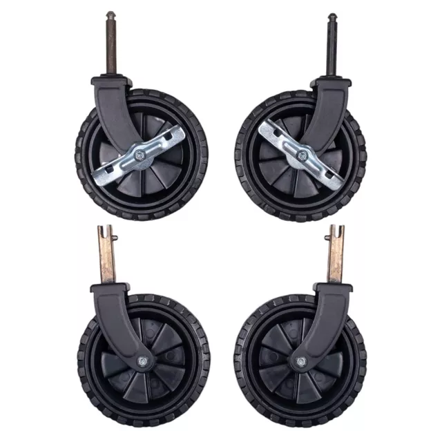 Ersatzräder für Transportwagen 12x3 cm (4,7x1,2") 4St.