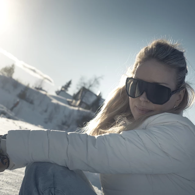 Sport-Sonnenbrille Tripoint Reschen - Matt Black Smoke Cat.3