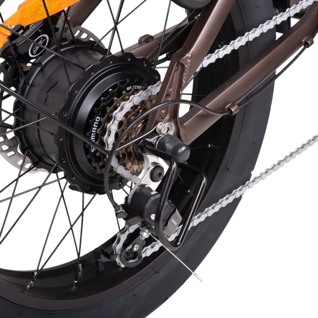 Klappbares Elektro-Fatbike inSPORTline ISL Baxom 20"