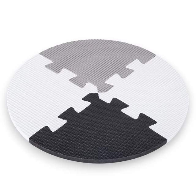 Schaumstoffpuzzle mit Laufstall inSPORTline Trastino 30,5x30,5x1 cm, 36Stück