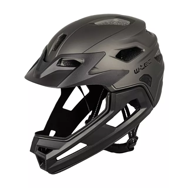 Junior Downhill Helm W-TEC Estreito - Matt Blue