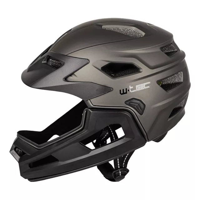 Junior Downhill Helm W-TEC Estreito - Matt Blue
