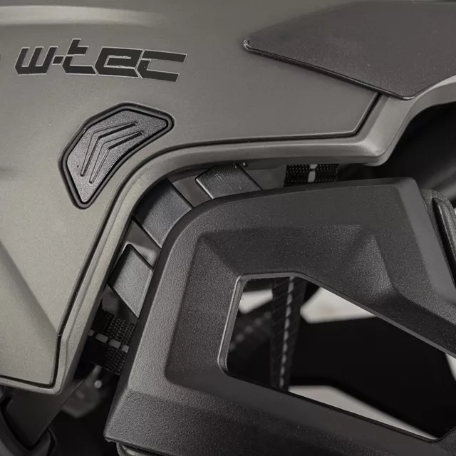 Junior Downhill Helm W-TEC Estreito - Matt Blue