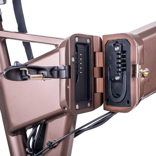 Klappbares Elektro-Fatbike inSPORTline ISL Baxom 20"