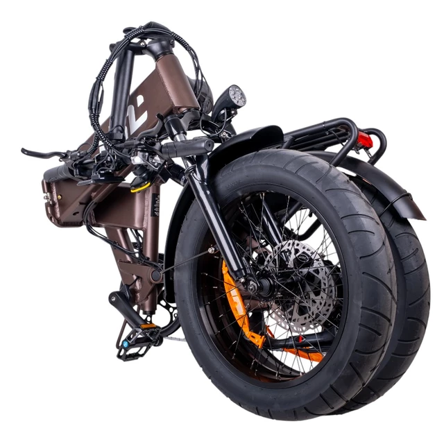 Klappbares Elektro-Fatbike inSPORTline ISL Baxom 20"