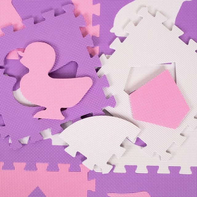 Schaumstoffpuzzle mit Laufstall inSPORTline Burgino 30,5x30,5x1 cm, 36St.