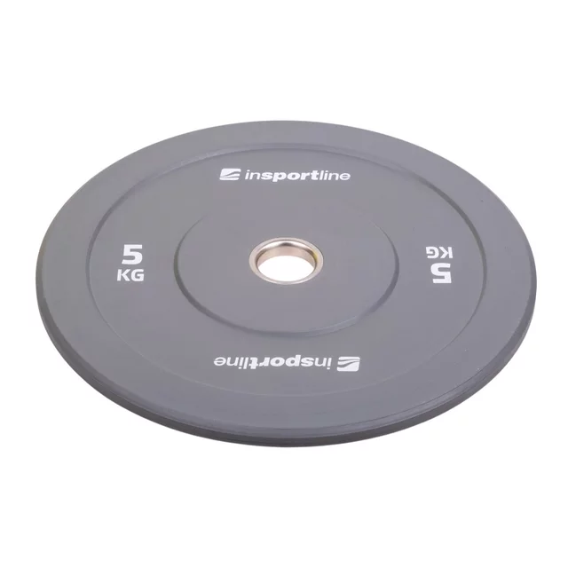 Set mit 2x5 Stück Gummischeiben inSPORTline Bumper Plate Go, 2 x 5–25 kg, 50 mm