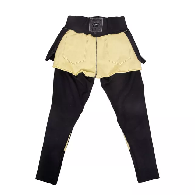 W-TEC Lukrecia Damen-Moto-Leggings - schwarz