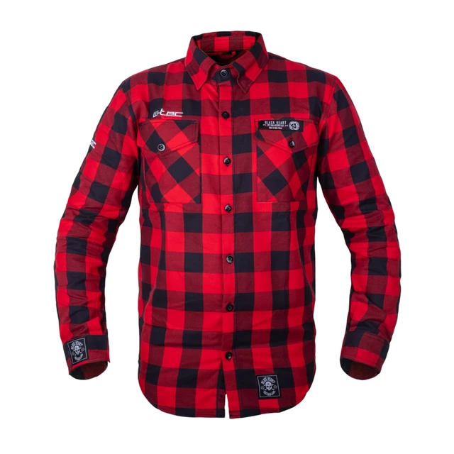 W-TEC Black Heart Respector Shirt - rot