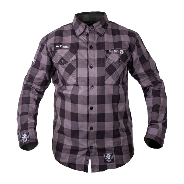 W-TEC Black Heart Respector Shirt - grau