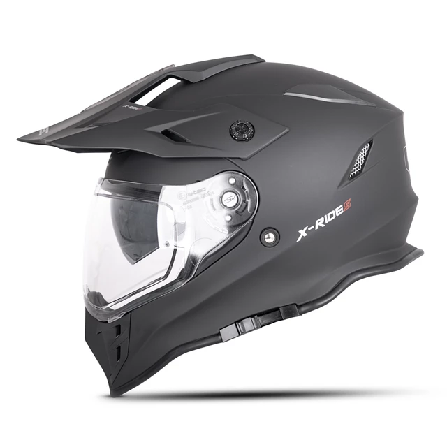 W-TEC Valso Motorrad-Helm - schwarz