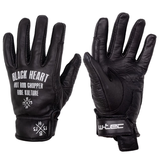 W-TEC Black Heart Darios Sommer-Motorradhandschuhe aus Leder