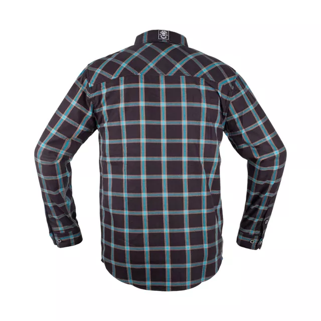 W-TEC Black Heart Respector II Hemd - černá s modrým pruhem