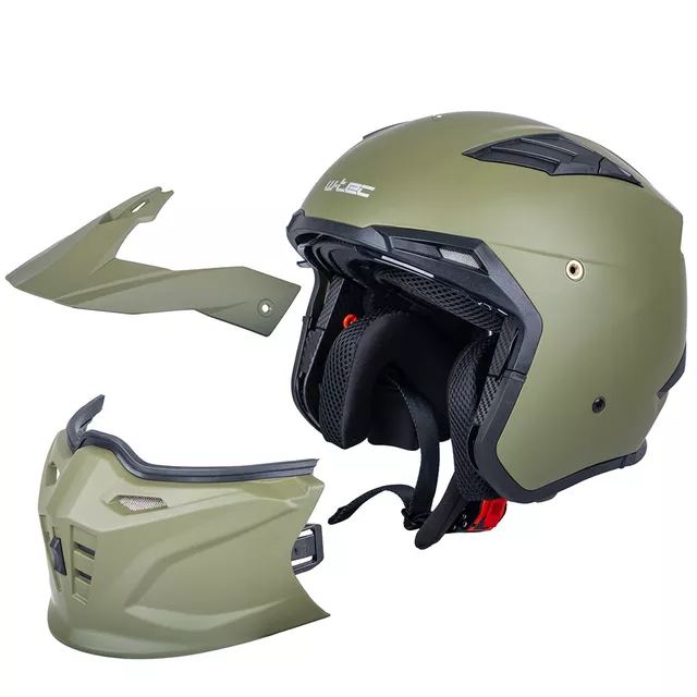 W-TEC Badalone Army Modular Helm - béžová matná