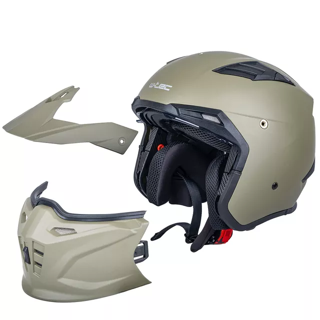 W-TEC Badalone Army Modular Helm - béžová matná