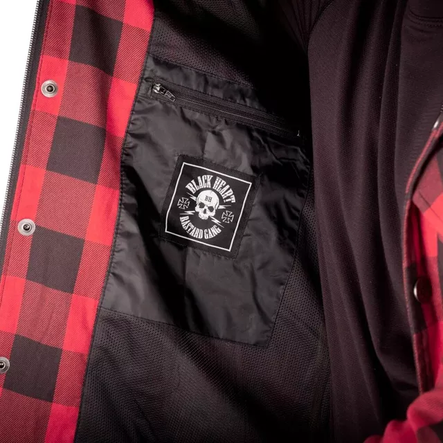 W-TEC Black Heart Rattlesneak Motorradhemd