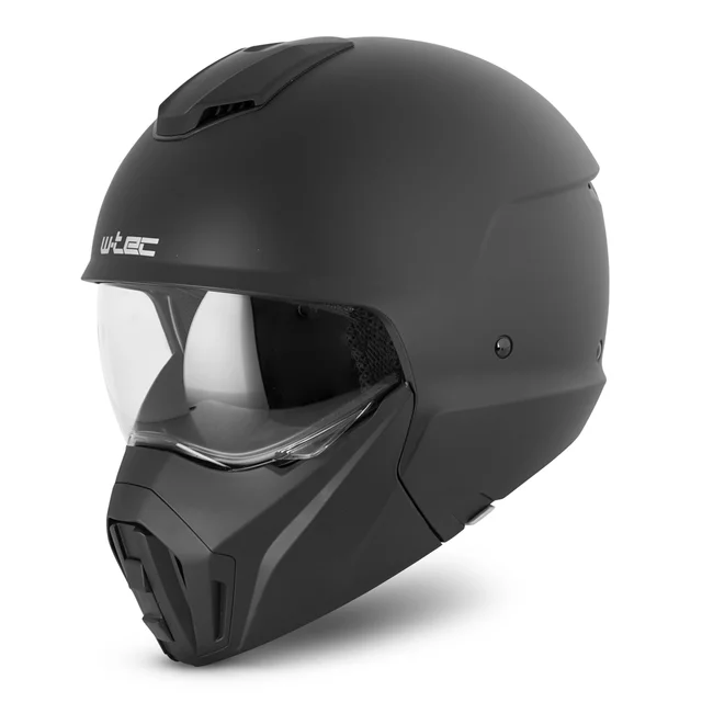 Modularer Helm W-TEC Satalone - Black Matt