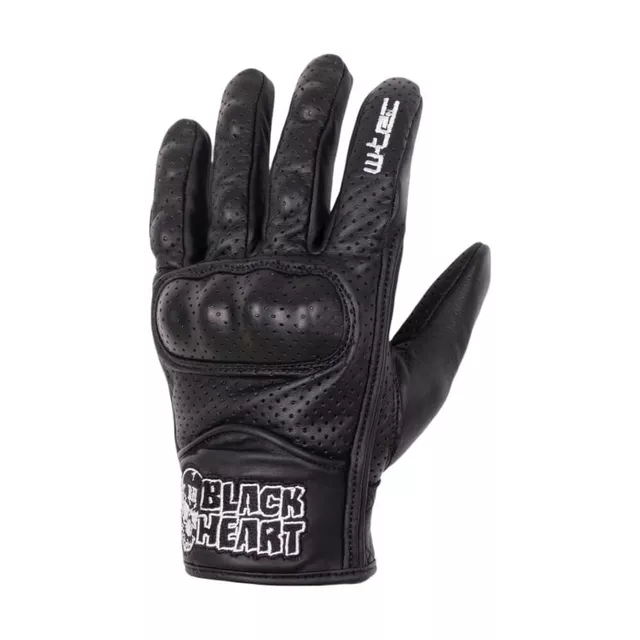 W-TEC Black Heart Rookah Leder-Motorradhandschuhe