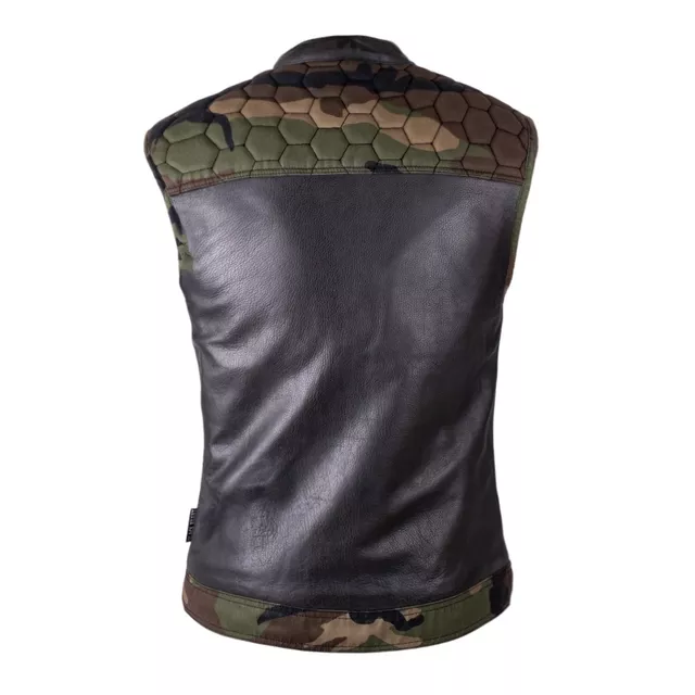 Motorradweste W-TEC Black Heart Regimento - tmavě šedá-kamufláž