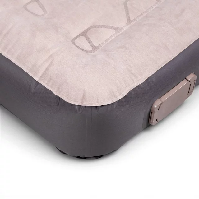 Einzel-Luftmatratze inSPORTline Valkon 197 x 90 x 22 cm mit integrierter elektrischer Pumpe