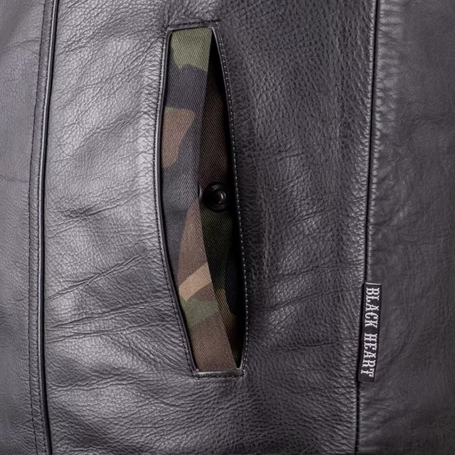 Motorradweste W-TEC Black Heart Regimento - tmavě šedá-kamufláž