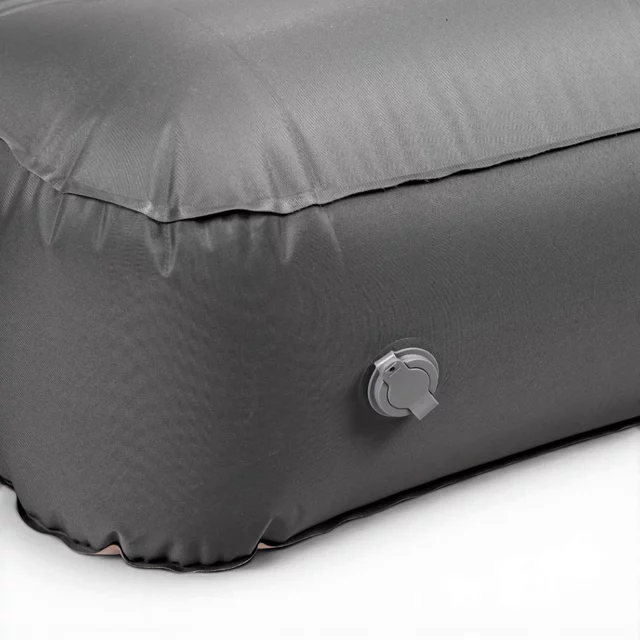 Einzel-Luftmatratze inSPORTline Valkon 197 x 90 x 22 cm mit integrierter elektrischer Pumpe