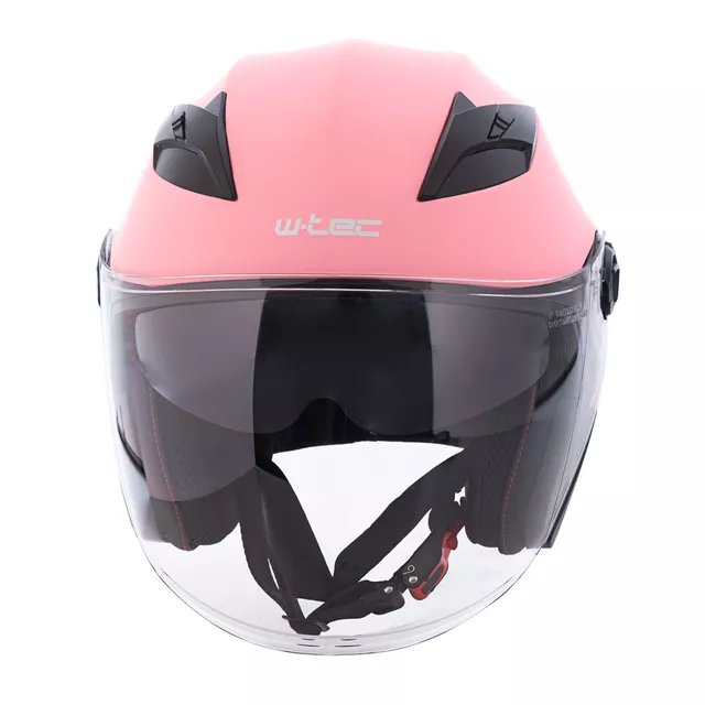 W-TEC Barcela Carmesi Offener Helm - rot