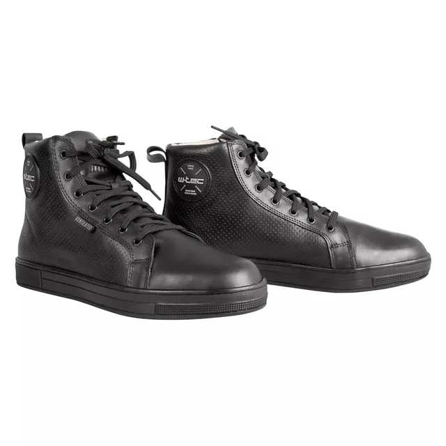 W-TEC Ravito Motorradstiefel - schwarz - schwarz