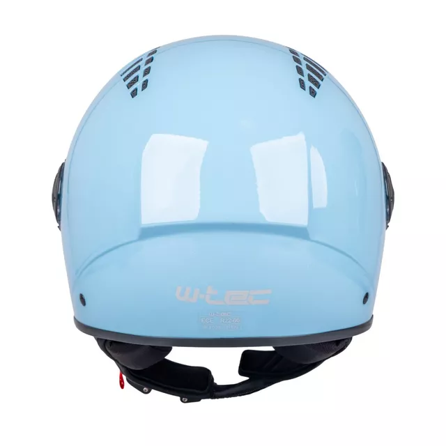 W-TEC Baraldo Celeste Open Helm
