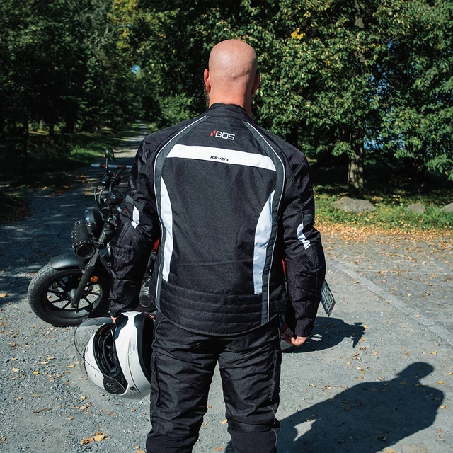 Herren-Touren-Motojacke BOS Rebstock