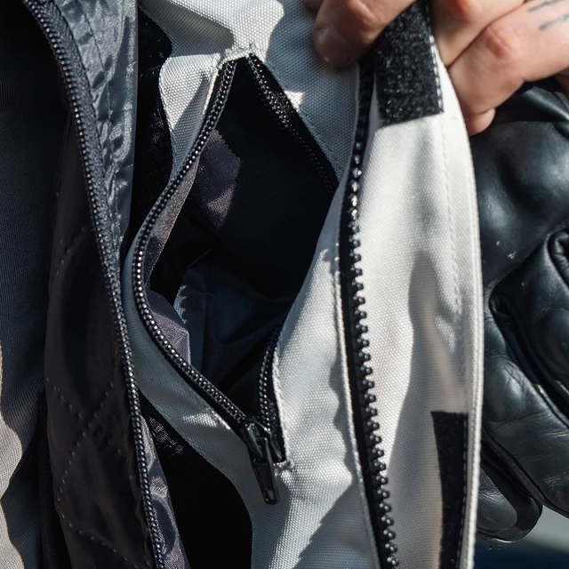 Touring-Motojacke für Männer BOS Maximum - schwarz