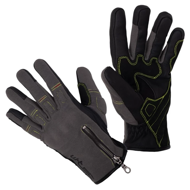 W-TEC Wavniko Sommer-Moto-Handschuhe - grau