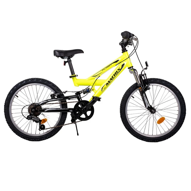 Kinderfahrrad Reactor Flash 20" - Modell 2024 - neonově žlutá-černá