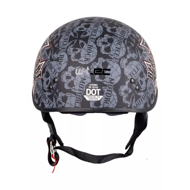W-TEC Black Heart V535 Cross Skull Motorradhelm