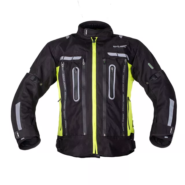 W-TEC Gelnair EVO Motorradjacke - schwarz-fluo