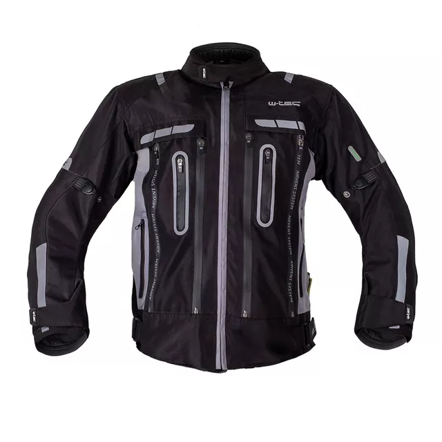 W-TEC Gelnair EVO Motorradjacke - schwarz-grau
