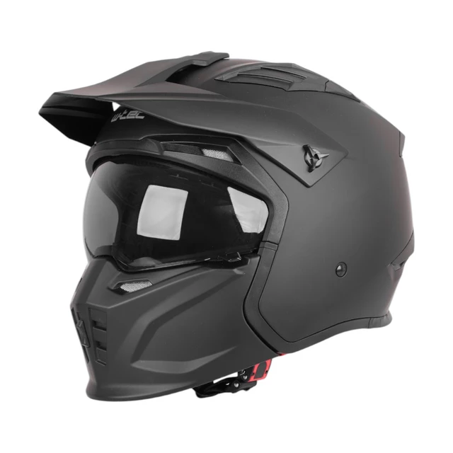 W-TEC Badalone Modular-Helm - mattschwarz