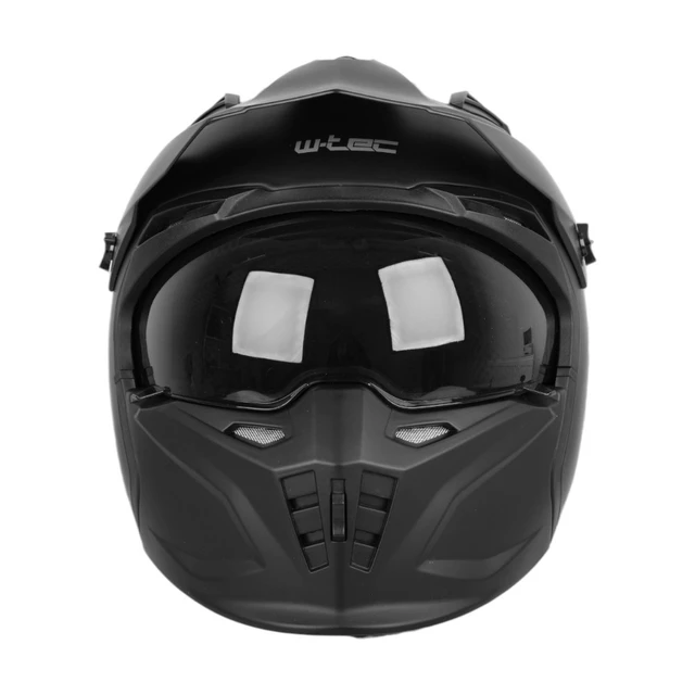 W-TEC Badalone Modular-Helm - mattschwarz