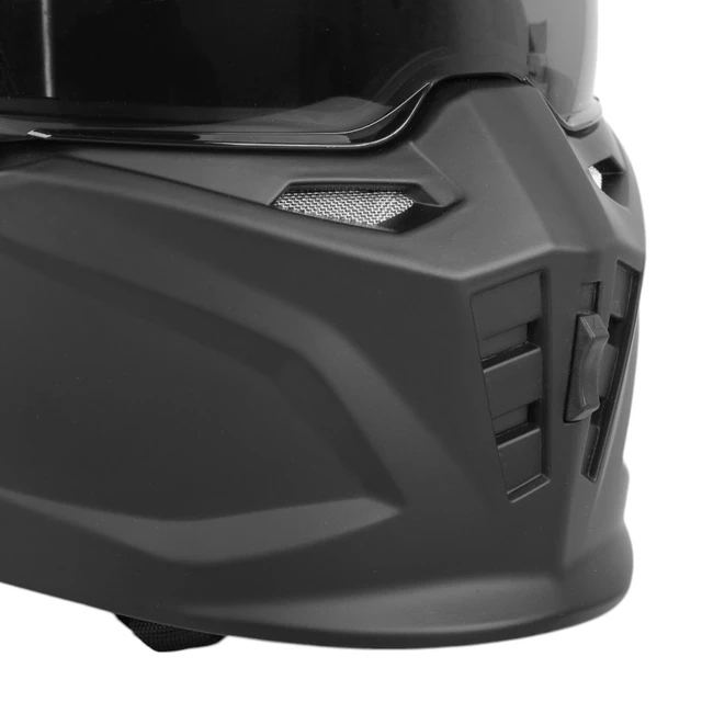 W-TEC Badalone Modular-Helm - mattschwarz
