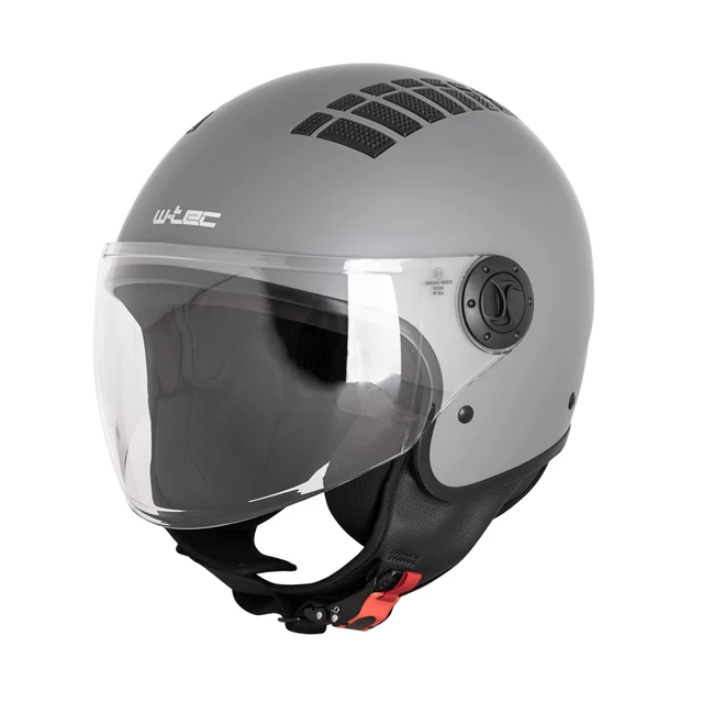 W-TEC Baraldo Open Helm - matt grau - matt grau